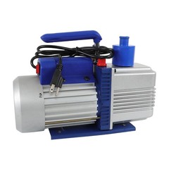 110V 9.6 CFM 1 HP Dual-Stage Rotary Vane HVAC Air Vacuum Pump For R12 R22 R134a