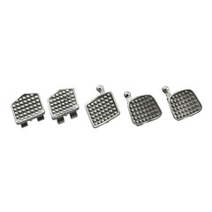 50 Kits Orthodontic Brackets Dental Metal Braces MIM Mini MBT 022 345 Hooks OC