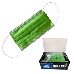 ASTM Ear Loop Disposable Medical Face Masks (Choose Your Qty, Color & Level)