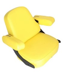 Seat Assembly Super Deluxe Vinyl Yellow fits John Deere 3020 4000 4010 4020