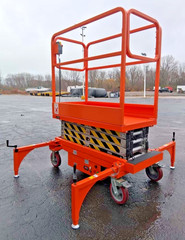 2020 Open Box 5 STAR 16 FEET MAX LIFT ELECTRIC SCISSOR LIFT MAN LIFT