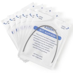 AZDENT Dental Orthodontic Niti Round Arch Wires Super Elastic Expanded 012-020