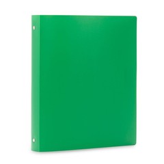 Blue Summit Supplies 6 Pack 3-Ring Plastic Binder 1-Inch Flexible Binder Soft