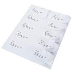 1000 Labels 4″x2″ Blank Address Shipping Labels Self Adhesive 10 up/sheet