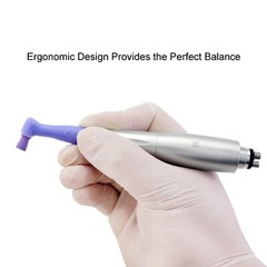 Dental Hygiene Prophy Handpiece 4:1 Low Speed Air Motor 4 Hole Nose Cone 3000rpm