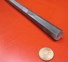 4140 Alloy Steel Hex Rod 5/8″ Hex x 5 Foot Length