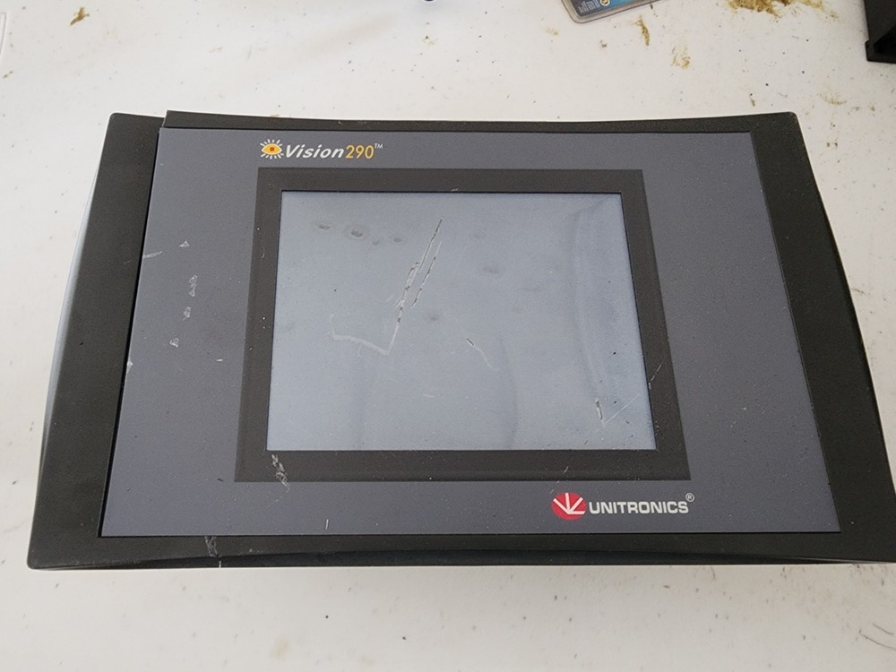 Vision290™- Programmable Logic Controller+ integrated HMI. Working!