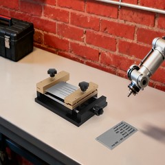 For Laser Marking Machine Fixture Double-track Design Sheet Cutting Holder