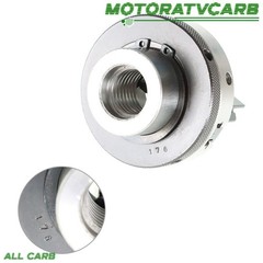 ALL-CARB 3.25″ 2-Jaw Pen Drilling Lathe Chuck Set with 1″ × 8TPI Direct Thread