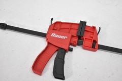 Bauer Heavy Duty Ratcheting Bar Clamp Quick Grip 24 Inch Red Black Hand Tool