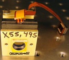 VARIABLE OPTICAL ELECTRONIC LASER ATTENUATOR HeNe helium neon electro- optic