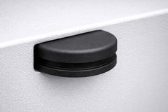 Solid Rubber Grommet Without Hole for 35mm Panel Hole 42mm OD Fits 3mm Panel