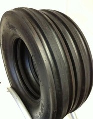 TWO New 5.50-16 Tri-Rib 3 Rib Front Tractor Tires & Tubes Heavy Duty 5.50×16