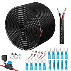 18 Gauge Wire 2 Core Conductor Duplex Marine Grade Dual Twin 18AWG Electrical Ca