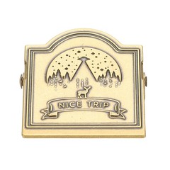 Brass Clip Vintage Decorative Strong Clamping Force Book Clip For Journal