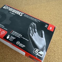GPNB42100 GlovePlus Black Nitrile PF Ind Gloves, Small