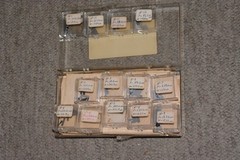 12 N + 11 P type Silicon Samples for Spreading Resistance Calibration (STEM)