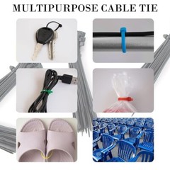 Zip tie 4 inches (about 100mm),18 pounds tensile strength black tie,1000pcs /bag