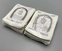 Dental Ortho Arch Wire Thermal Activated Niti Round Rectangular Natural Form