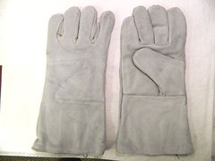 Memphis Regular Grade Shoulder Welder Gloves Cotton Lined Wing Thumb QTY 12 4152