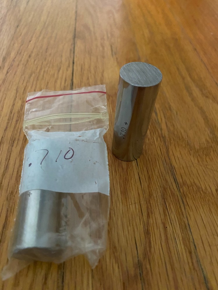 Vermont Gage – .710+ Pin Gage – Qty.1 – Brand New!!