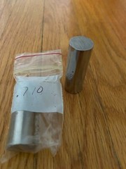 Vermont Gage – .710+ Pin Gage – Qty.1 – Brand New!!