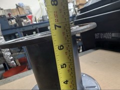 6 Industrial Steel Wire Spools – 8″ x 7″ – Empty Metal Cable/Welding Reels