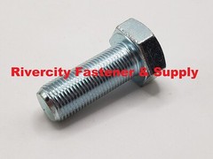 M12-1.0×30 Hex Head Cap Screws M12x1.0x30 Bolts 12mm x 1.0 x 30mm Bolt M12x1.0