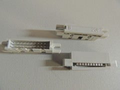10-PACK 20-Pin Male Panel Mount IDC Flat Ribbon Cable ~ Box Header Connectors