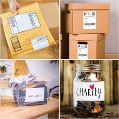 50x 8.5×5.5 Half Sheet Shipping Labels Adhesive Mailing Stickers – Laser Ink Jet