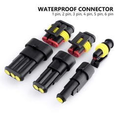 708Pcs Car Automotive Waterproof Electrical Wire Connector Plug 1-6 Pin Kit Set