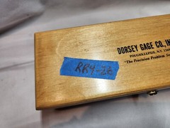 Dorsey Dial Bore Gauge 1.5 – 3″ Wooden Box Model 2100-002MM Metric Indicator