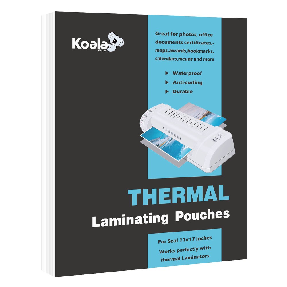 Hot Thermal Laminator Laminating Pouch 11.5×17.5 Seal Letter Size 9 X 11.5 3 Mil