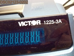 Victor Technology Printing Calculator, 1225-3A 100-240V, 50/60Hz 0.12A, 18K00501