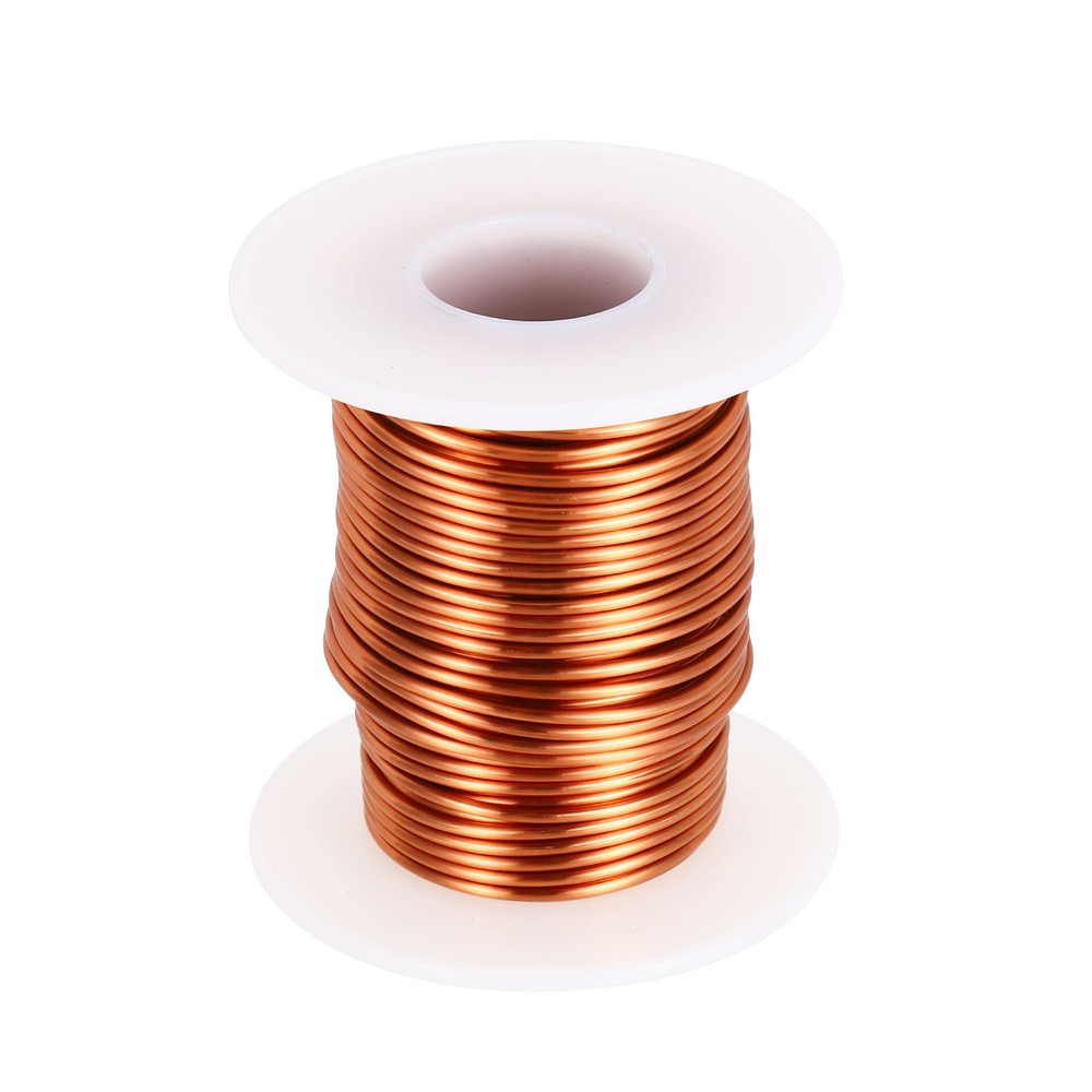 16 AWG Magnet Wire, 6 OZ/169.8g Enameled Copper Wire, 155C(311F)