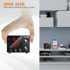NICE-POWER DC Power Supply Variable 0~30V 0~10A, 3-Digits LED Display Current an