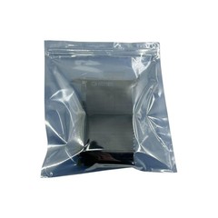 50 PCS 8.27 * 9.45 Inch Resealable ESD Bag 8.27” x 9.45”, Silver/Yellow
