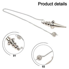 Metal Detector Pendant Rod for Water Source Searching and Mineral Finding