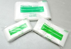 4MIL Zippit Zip Slide Bags Clear H.D. 300 Assortment 3 Size 3×4 4×6 6×9 100 Ea