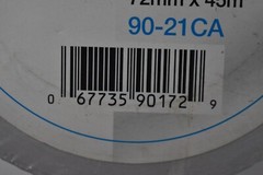 Cantech Aluminum Foil Tape Roll 72mm x 45m 90-21CA Cold Application Adhesive