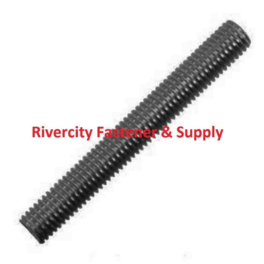 (1) M8-1.25 x 13″ Hardened Steel All Threaded Rod 8mm x 330mm All Rod M8x1.25