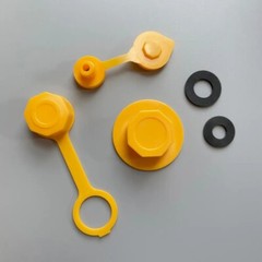 5x Replacement Gas Can Spout Nozzle Vent Kit for Plastic Gas Cans Old Style Cap
