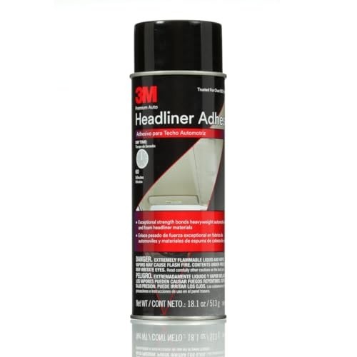 3M 38808 Headliner & Fabric Adhesive 18.1oz High Strength Spray Glue Auto