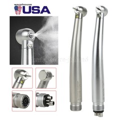 E-generator Dental LED with light High Speed Handpiece 4/2 holes YBM/YBB USA