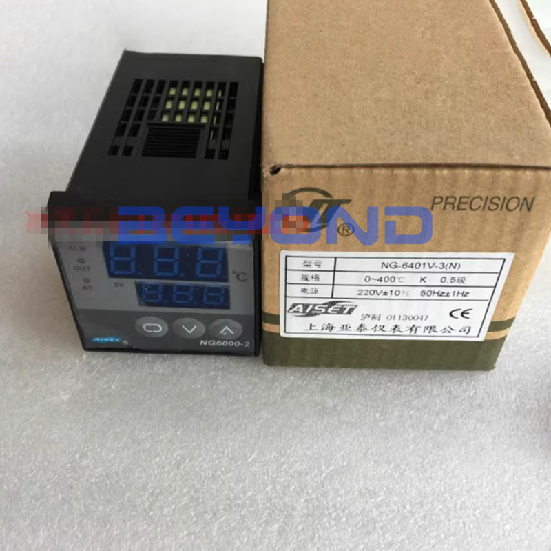 1PC Temperature Controller NG-6401V-3(N) 0~400℃ K Level 0.5 100-240VAC/50Hz 5VA