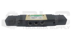CKD 4KA220-L SOLENOID VALVE w/ (2) AC100V 110V60hz 8528 COIL
