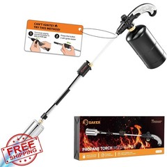 Saker Propane Torch Weed Burner