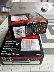 NOS 3-pounds LB Do It Best #6 x 2″ Fine Thread Phillips Head Drywall Screws