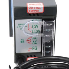 Worm Gear Reducer Gearbox Motor AC 110V 120W Gearmotor Worm Gear Motor