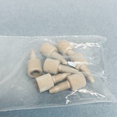 IDEX PEEK Fingertight Fitting 1/16 in. OD 10-32 Coned Lot of 7 Fittings